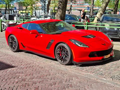 Gespot: een Chevrolet Corvette Z06 ...