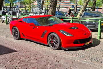 Gespot: een Chevrolet Corvette Z06 ...
