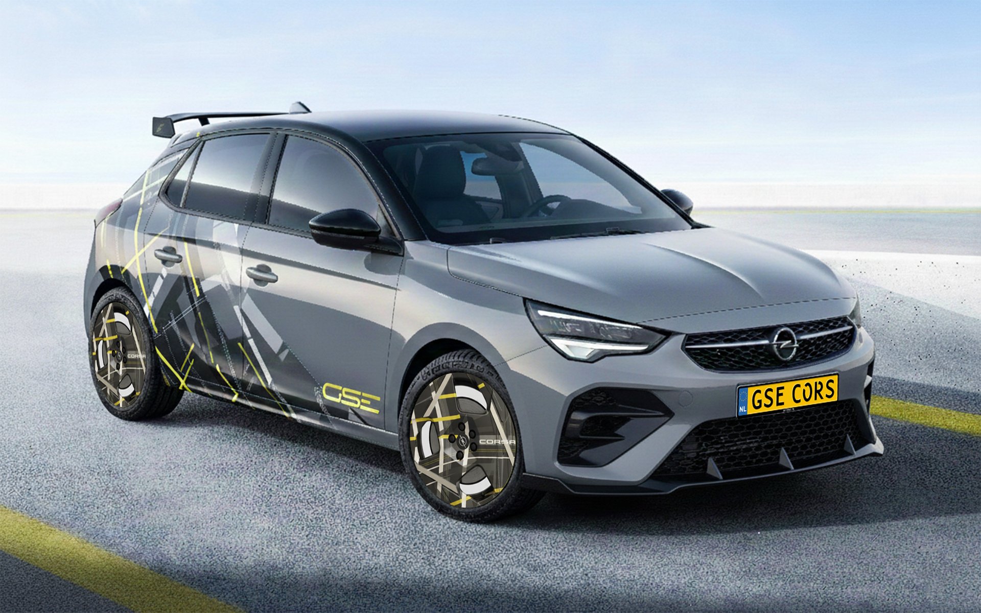 Opel Corsa GSE - rendering AutoRAI.nl