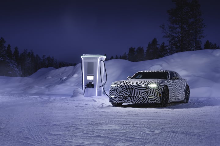 Jaguar vierdeurs GT prototype