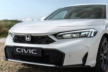 DYNAMIC EXTERIOR UPGRADE HEADLINES REFRESHED HONDA CIVIC e:HEV ...