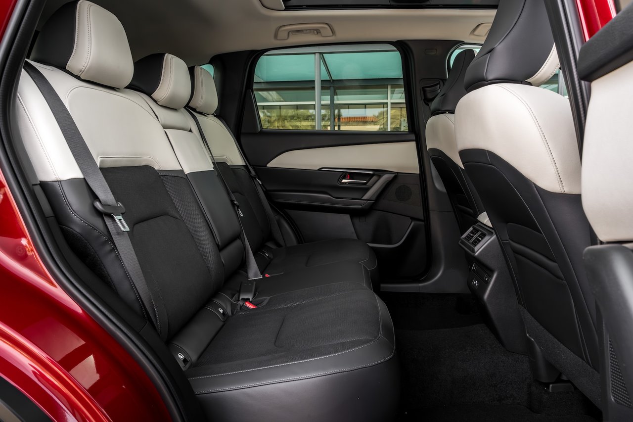 De ruimte achterin de CX-5 is indrukwekkend.