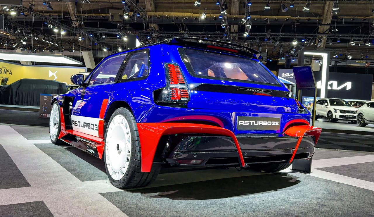 Renault 5 Turbo 3E op de Autosalon van Brussel 2026