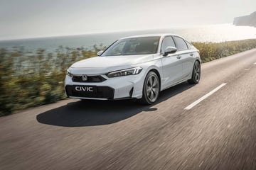 DYNAMIC EXTERIOR UPGRADE HEADLINES REFRESHED HONDA CIVIC e:HEV ...