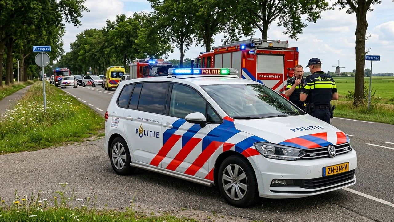 Waarom je soms een politieauto met een groen licht ziet ...