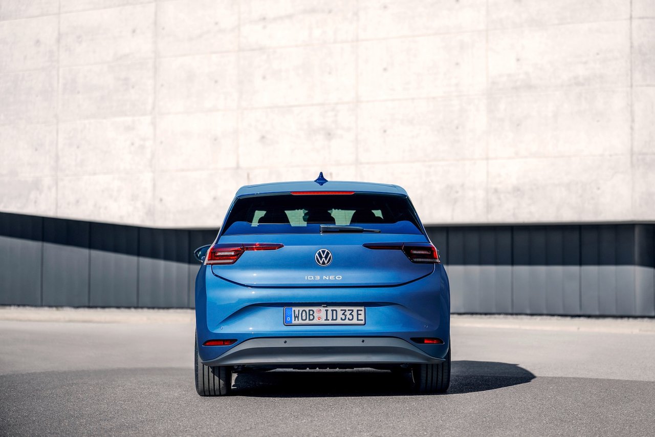 Achterkant Volkswagen ID.3 Neo