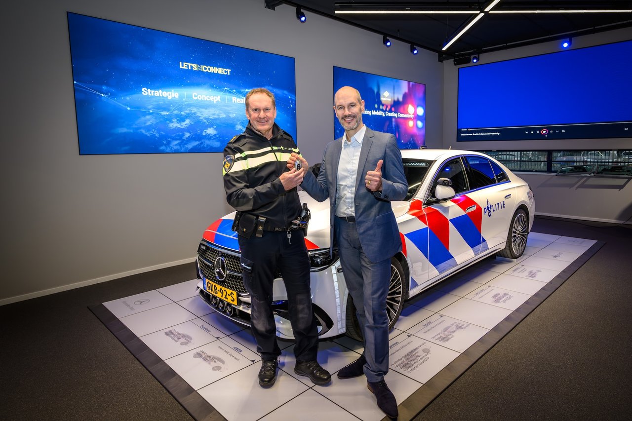 Mercedes-Benz E-Klasse als SIV voor de Nederlandse Politie