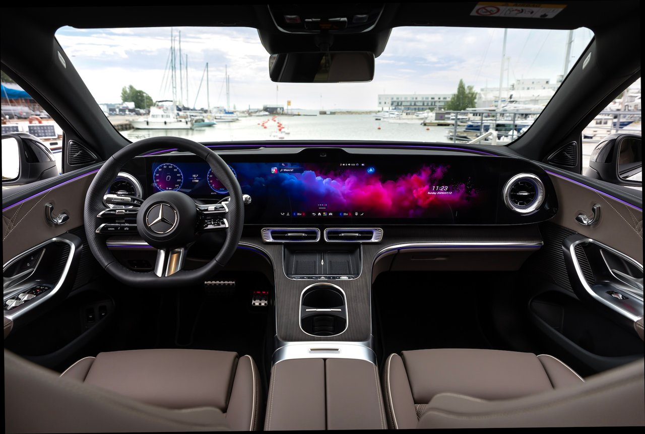 Het interieur van de C-Klasse Electric