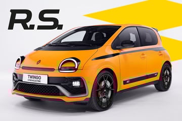 Renault Twingo E-Tech Electric RS - Rendering AutoRAI.nl (Bart Oostvogels)