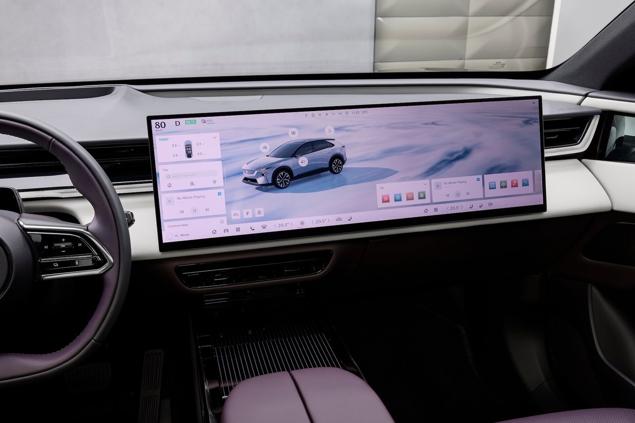5K-display in de Mazda CX-6e