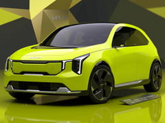 Kleine compacte elektrische KIA