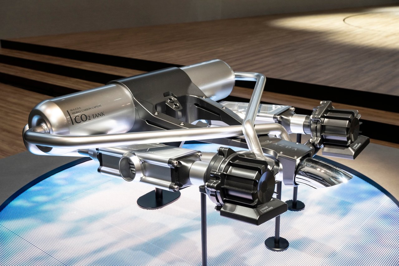 Mazda Mobile Carbon Capture-technologie