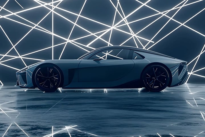 Lexus LFA Concept is 100% elektrisch en smaakt naar meer ...