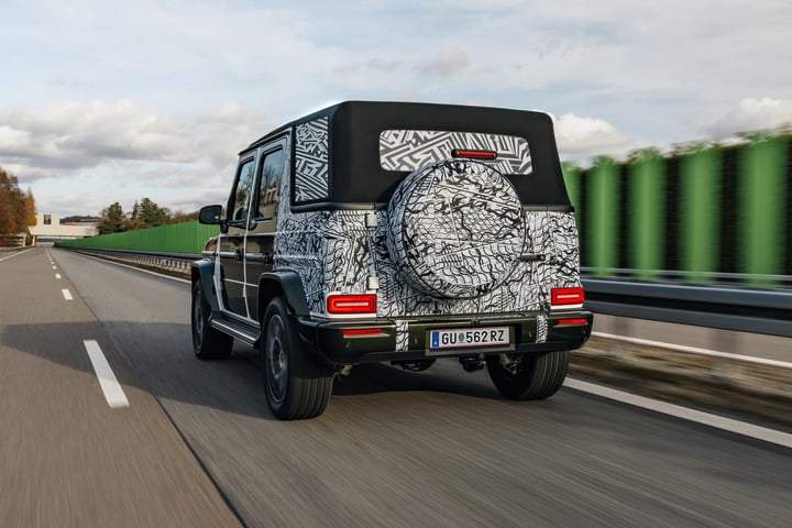 Prototype Mercedes-Benz G-Klasse Cabriolet