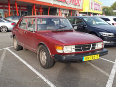 Gespot: een Saab 99 uit 1980 ...