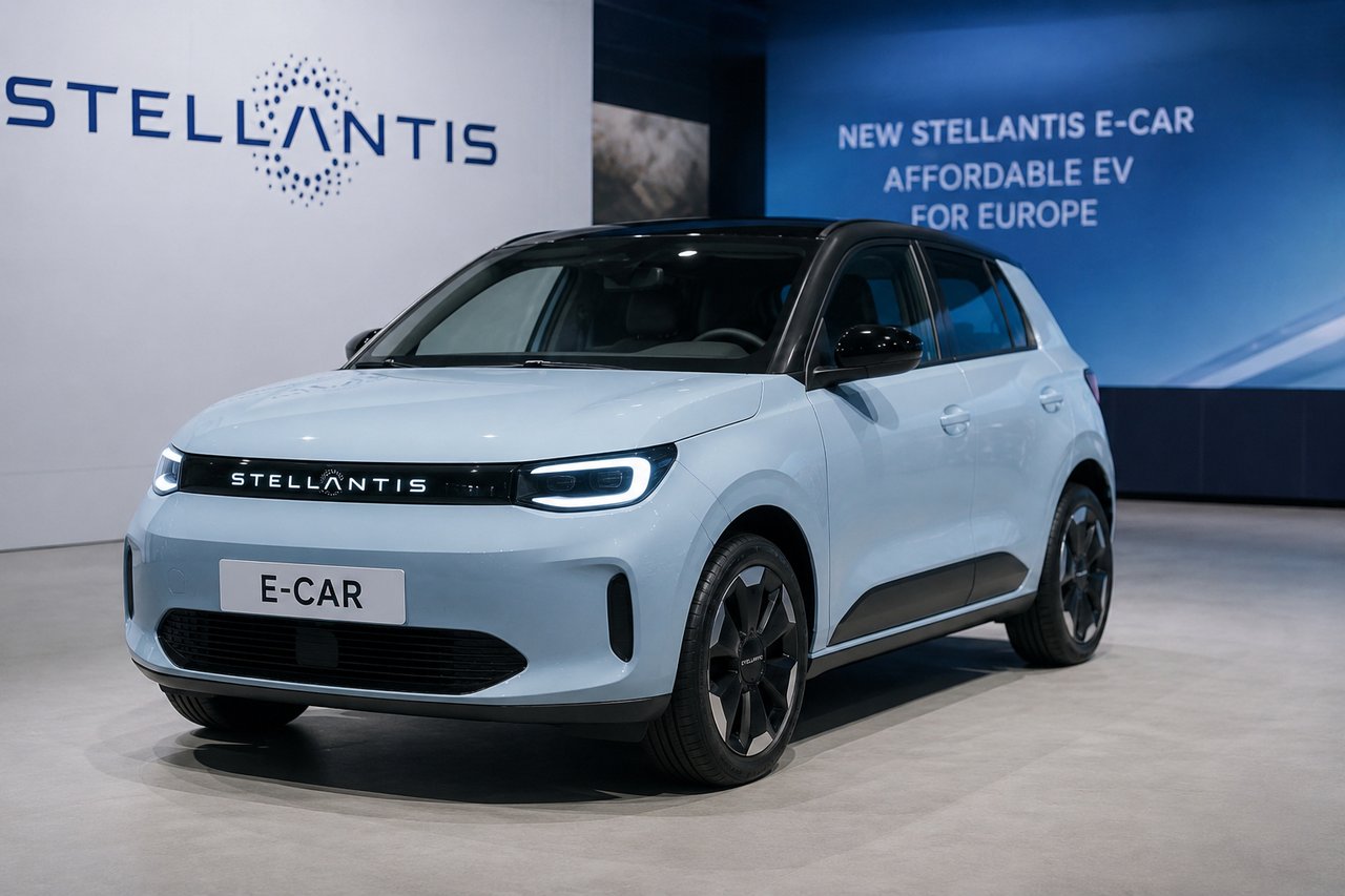 Stellantis E-Car 2028 - computerrendering