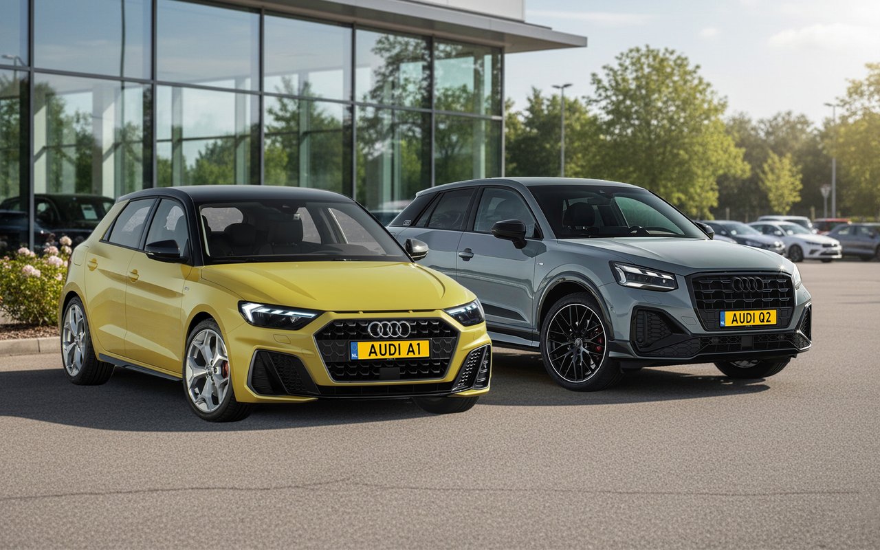 Audi A1 en Audi Q2
