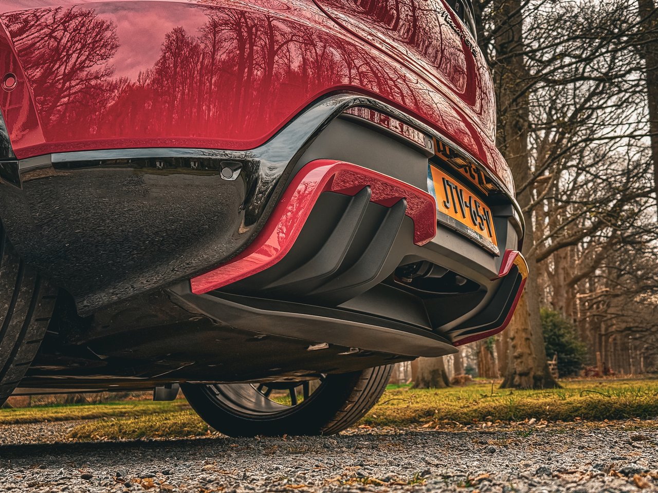 Een sportieve diffuser voor de Porsche Macan GTS