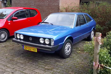 Gespot: een Volkswagen Scirocco van het ‘oermodel’ ...