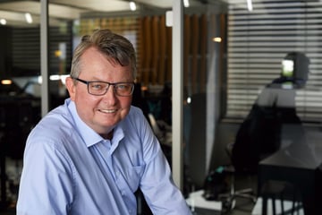 Christian Schultze, Director, Deputy General Manager, Mazda Motor Europe GmbH, European R&D Center Oberursel, Germany. 07.07.2021. MRE archive no.: ma1115. Photographed by Bernd Schuster in MRE (Mazda Research Europe).