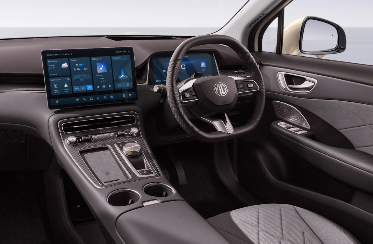 Interieur MGS6 EV